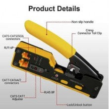 Pass Through RJ-45 Crimping Tool
